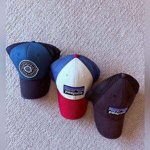 Set of 3 Patagonia Caps